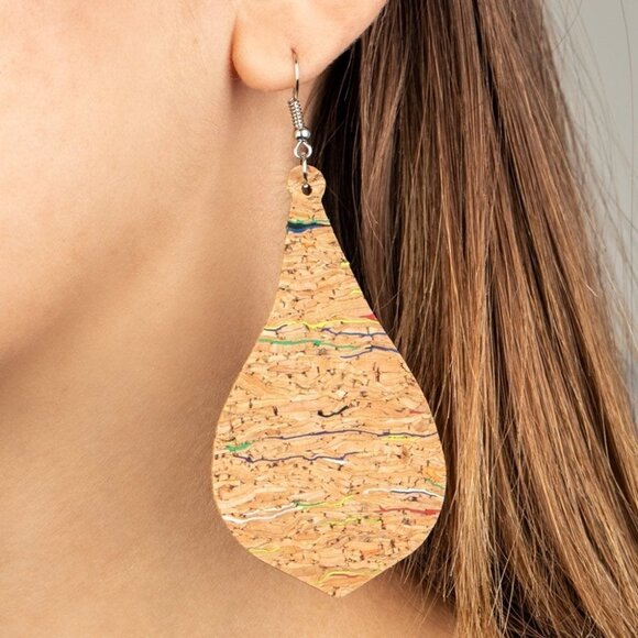 𝅺CORK Coast Multi Earrings - Picture 2 of 2